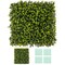 2 Pack 32 Sq.Ft Faux Eucalyptus Hedge Panels 3" Thick Green Wall for Indoor Outdoor Decor
